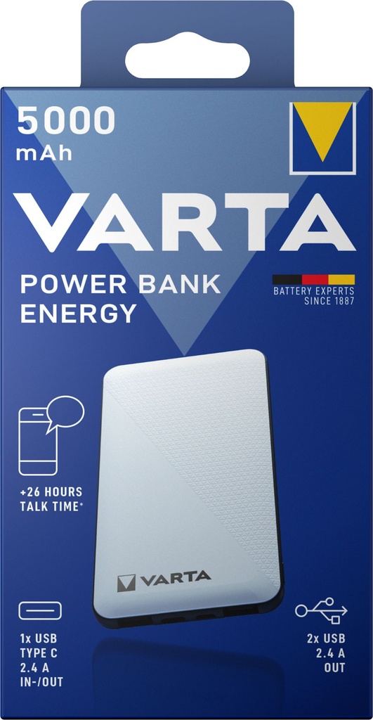 Varta Power Bank Energy 5000mAh