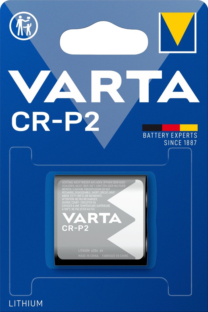 Varta 6204 CRP2P Lithium 6V Blister 1