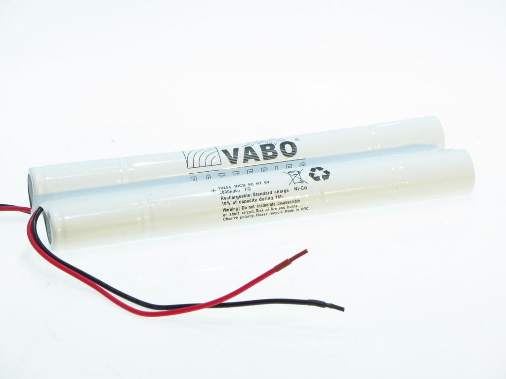 Vabo Nicd 5C HT STACK  6.0V 25x250 (subref 11837)