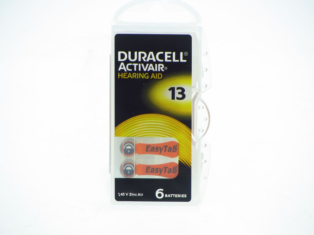 Activair - Duracell 13 Easytab - BLx6