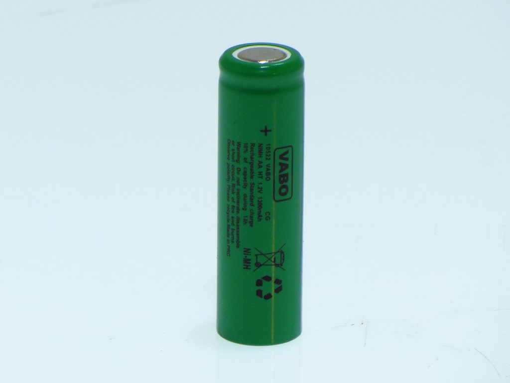 Vabo Nimh AA 1300 High Temperature 1.2V
