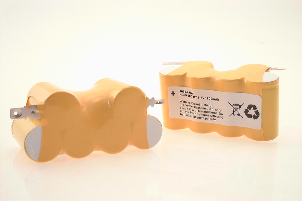 Vabo Nicd 6SC1800 HT FORM U 7.2V  +6.3MAN  -2.8MAN DOS5399