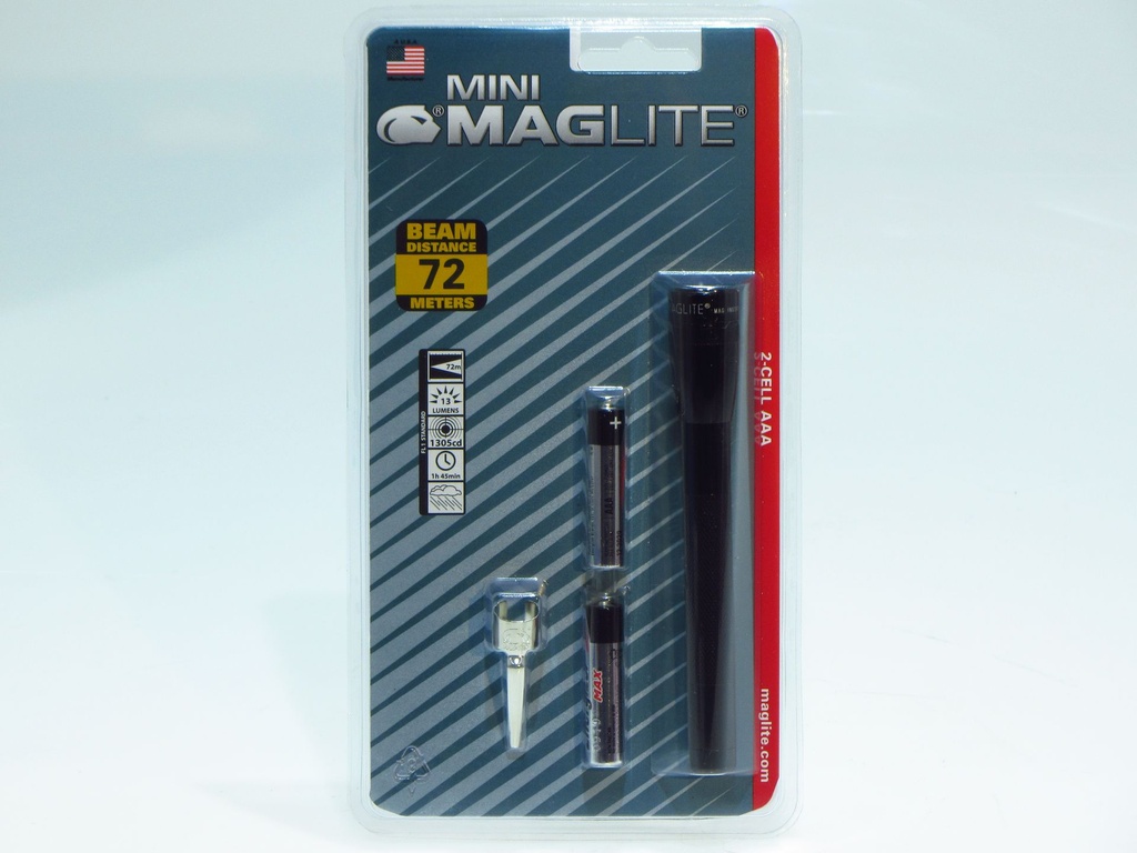 Maglite Micromag Black - M3A016U 2xAAA incl. - BLx1