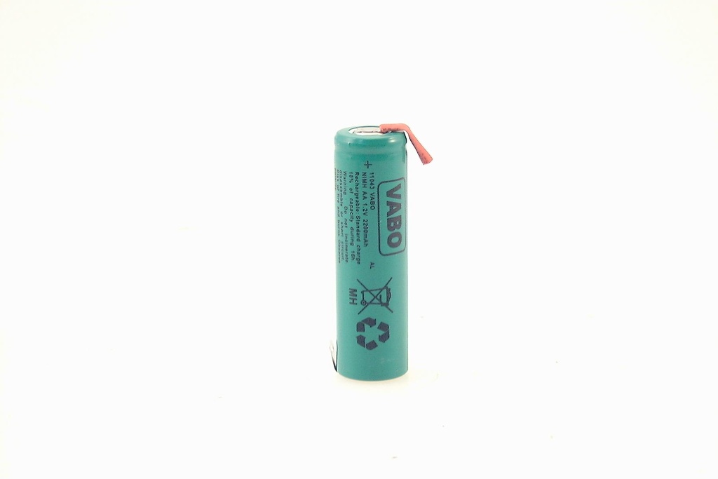 Vabo Nimh AA 1.2V 2200MAH SoldertagS