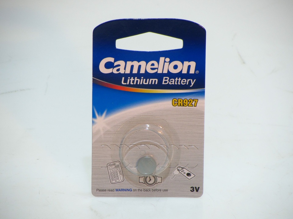 Lithium CR 927 CAMELION 3 VOLT  9.5 x 2.7mm