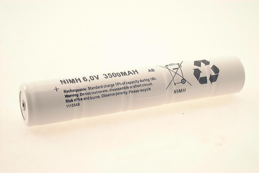 Vabo Accu MagCharger Wite Label - Nimh 6V 3500MAH ( 5 x 1/2D )