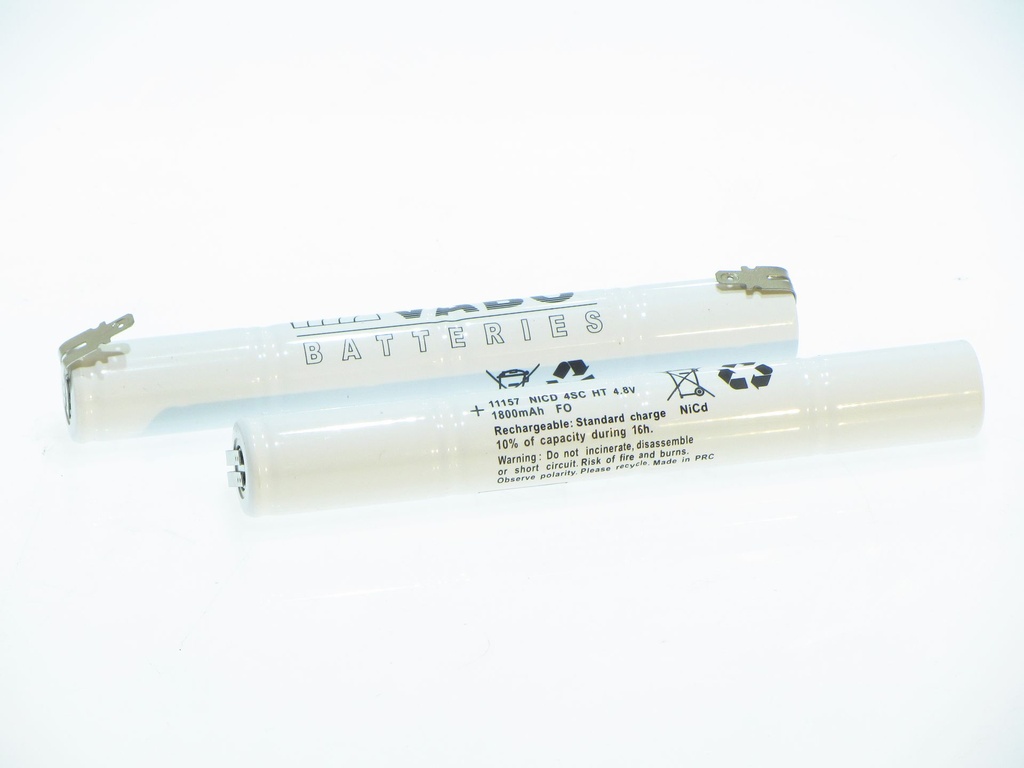 Vabo Nicd 4SC HT STACK +4.8MAN -4.8MAN 4.8V 23x172