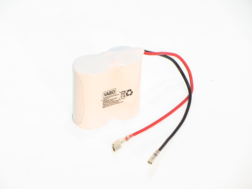 Vabo Nimh 2D 4500  HT ZAZ 2.4V +6.3VROUW  -2.8VROUW 68x34x59
