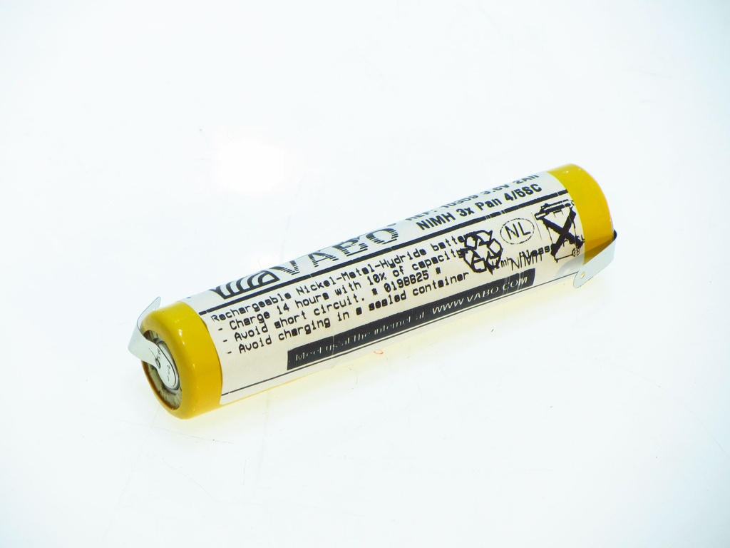 Vabo Nimh 3 x 4/5 SC STACK 3.6V 23x105