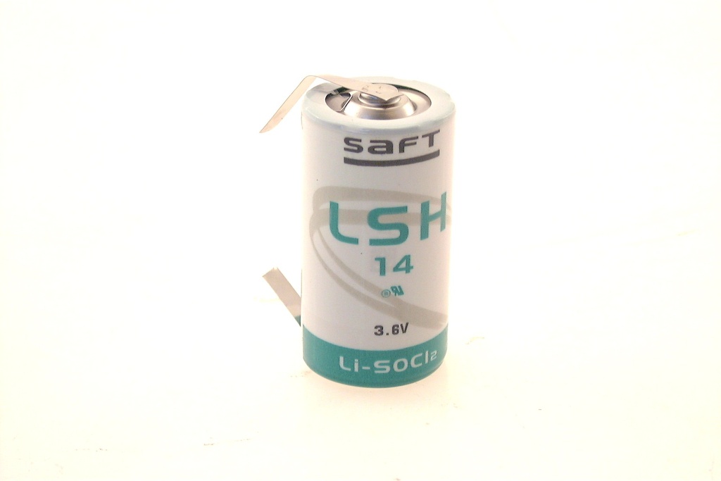 Saft LSH14 CN(R) Soldertag 3.6V Lithium - 26x50