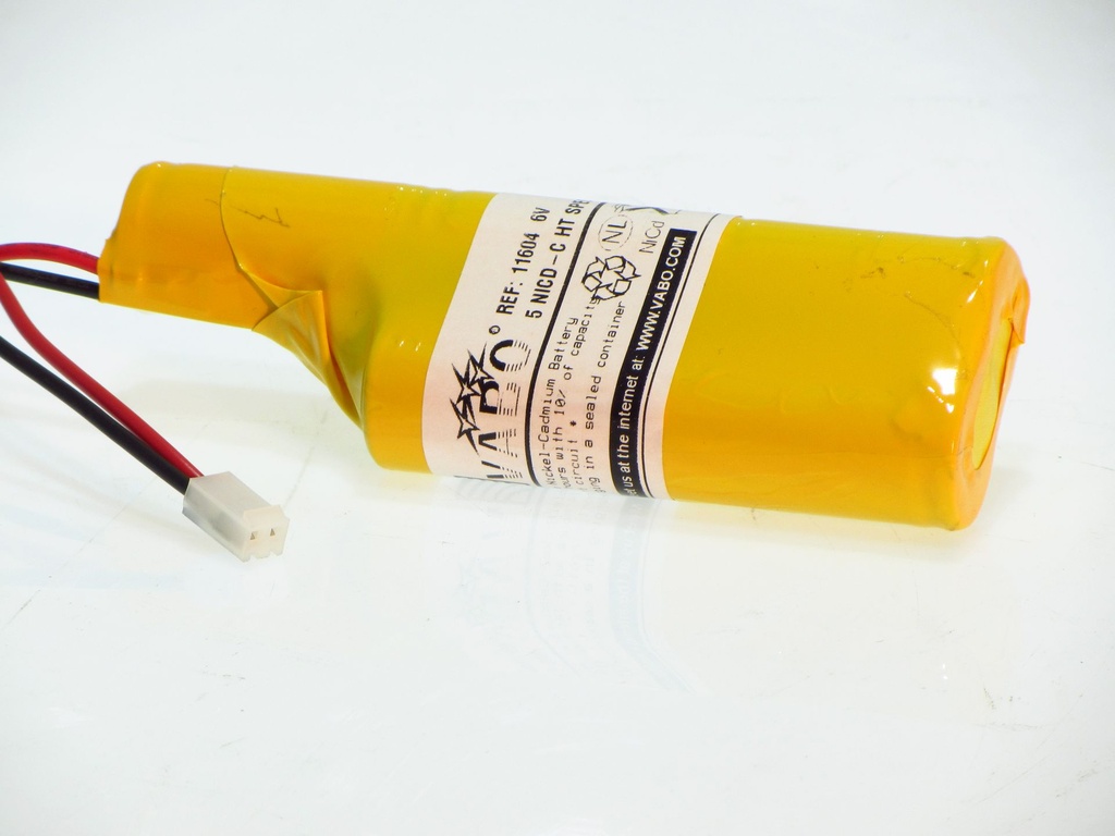 Vabo Nimh 5SC HT CONN10974 - 6.0V 45x23x126/85