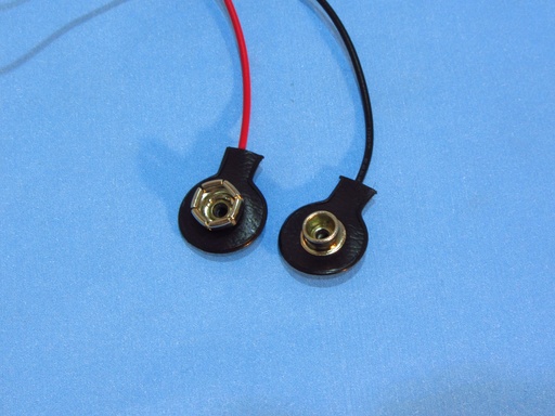 [11672] Connector CLIP-ON 9V DUAL