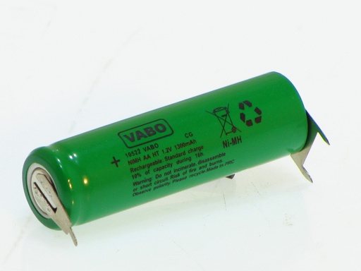 [11701] Nimh AA 1300 HT PRINTSLD + - -   (10mm)  HIGH TEMPERATURE 1