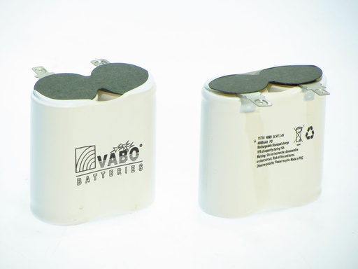 [11714] Vabo 2 Nimh-C HT-SBS 2.4V 4.5AH +6.3Male - 4.8 Male  50 X 2