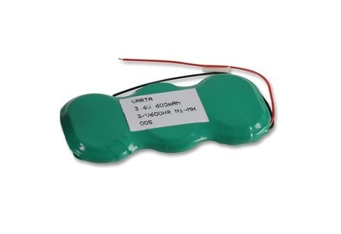 [11761] Varta 3V600HR++ (10mm)- Nimh 3.6V 34.5x24.3x18 3.6V 580mAh