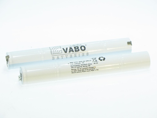 [11773] Vabo Nimh 4D HT 4.8V  STACK +6.3Male  -4.8Male