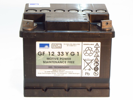 [11828] Sonnenschein GF12 033 YG1 12V 38AH TAB6 - POR