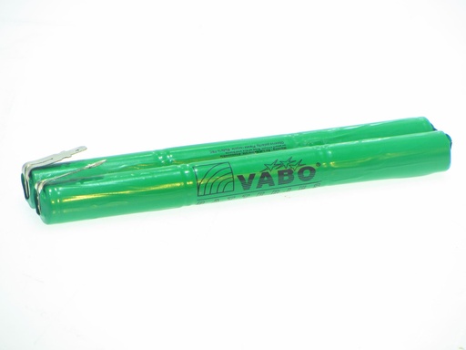 [11914] Nimh 6 x AA 1300 HT TYPE G +6.3mm - 4.8mm 7.2V 150x30x15