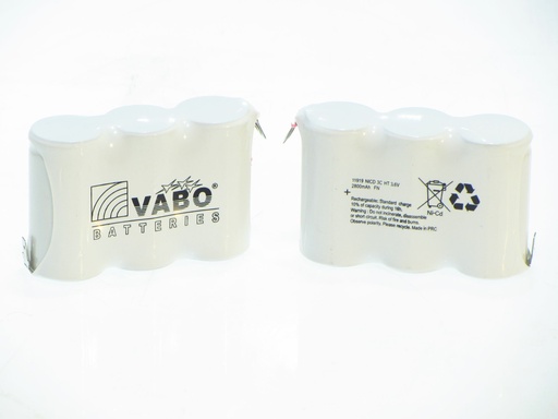 [11919] Vabo Nicd 3C2800 HT SBS+4.8M - 4.8M 3.6V 76x25x50
