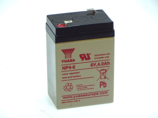 [12003] Yuasa NP4-6  PB 6V 4AH