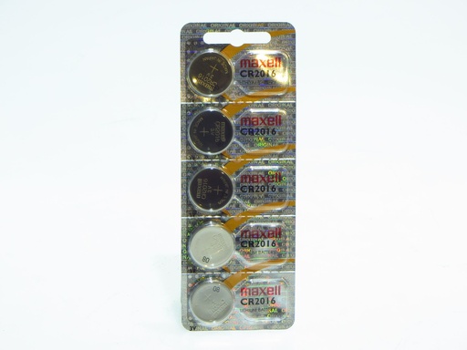 [M20165] Maxell CR2016 - BLx5