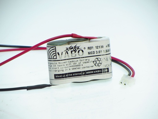 [12100] Vabo Nicd 3SC1800 HT SBS - Wired AWG CONN10977 3.6V 69x23x4