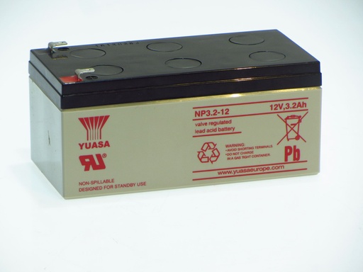 [12269] Yuasa NP3.2-12 SLA BATTERY 12V 3200MAH