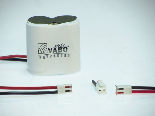 [12278] Vabo 2 Nimh-C HT-SBS 2.4V 4AH conn12277  50x25x50