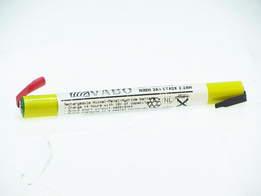 [12357] Nimh 3 x AA 3.6V 2200MAH  STACK SoldertagS  14.5MM x 150MM