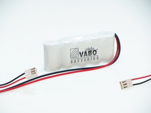 [12481] Vabo Nicd 5C HT SIDE BY SIDE CONN11932  6.0V 125X25x50