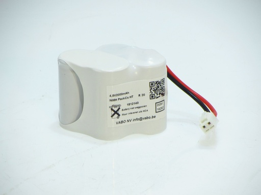 [12487] Vabo 4 Nimh-SC TYPE I - 4.8V 2AH CONN 12615