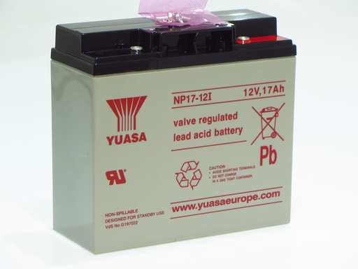 [12547] Yuasa NP17-12I 12V 17AH INSERT 181x76x167