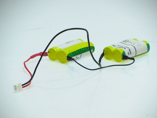 [12567] Vabo Nimh 4AA HT (2x2)  CONN11882 - 4.8V 1300MAH 2x set ( 2