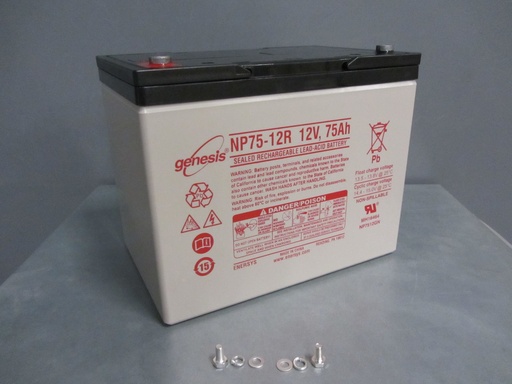 [12614] HAWKER Enersys GENESIS NP75-12  12V 75AH 259 X 169X 208 M6