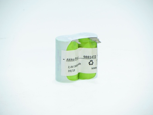 [12634] Vabo 2 Nimh-SC -SBS  2.4V 3000MAH HT/HD +4.8 Male -2.8 Male