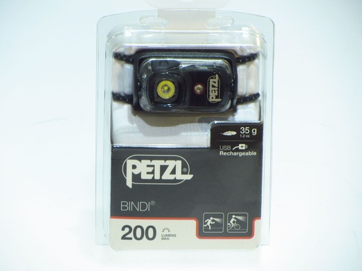 [12664] Petzl BINDI E102AA00 RECHARGEABLE 200LM - BLx1