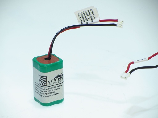 [12665] Vabo Nimh 4xAA 4.8V 2000 MAH CONN12671-  3WAY   29 X 29 X 5