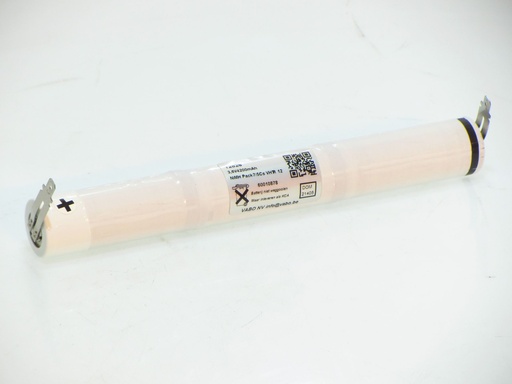 [12826] Vabo Nimh 3 x 7/5 SC STACK 3.6V 4AH  +4.8M -4.8M  23 x 180