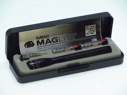 [31107] Maglite Micromag Zwart - M3A012U 2xAAA incl. -  GIFTBOX