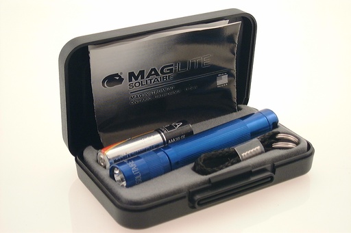 [31110] Maglite SOLITAIRE Blauw   K3A112U GESCHENKETUI