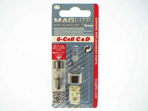 [31154] Maglite 6 Cell Magnumstar XENON BULB  LMXA601U - BLx1