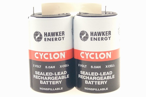 [33019] Enersys 4V 5.0AH PB  Montage ONDER FOLIE-POR