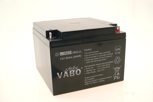[59221] Vabo PM 26-12 SLA BATTERY VDS
