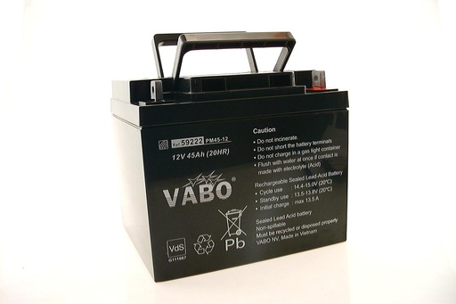 [59222] Vabo PM 45-12 SLA BATTERY VDS