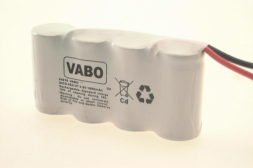 [64018] Vabo Nimh 4SC HT ZAZ 4.8V 92x23x43  (subref 12070)