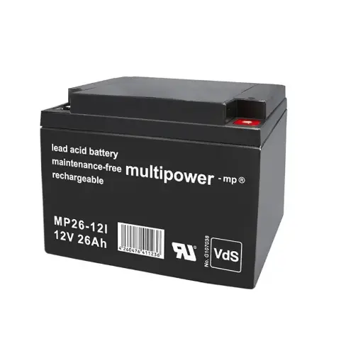 [64524] Multipower MP26-12C 12V 26AH PB 166x175x125 CYCLIC