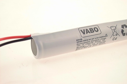 [80038] Vabo Nicd 3C HT Stack 3.6V 25x150 (subref12050)