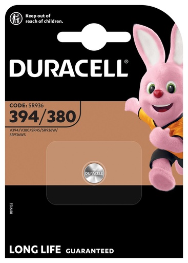 [D394] Duracell D394 SR936SW Silveroxid 1,55V Blister 1
