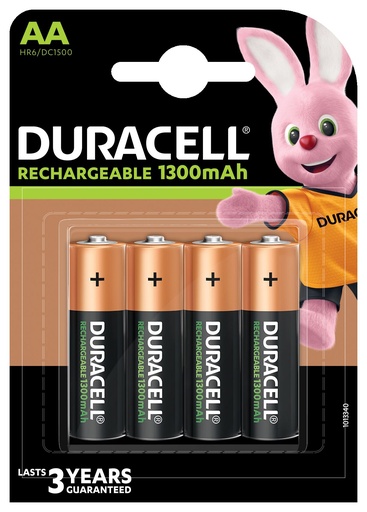 [DHR06] Duracell Accu AA HR06 1300mAh Blister 4