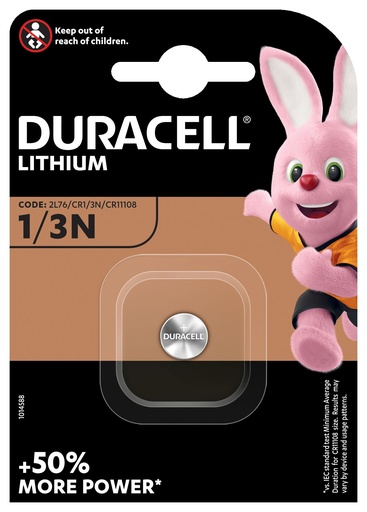 [DL1-3N] Duracell DL1/3N Lithium 3V Blister 1